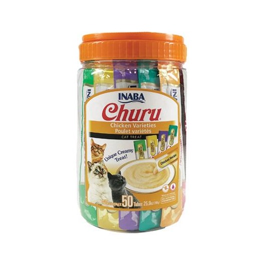 Pamlsok Inaba Churu cat Kura 5 príchutí 50 túb 700 g
